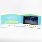 การ์ดความจำ 2GB LCD Video Greeting Card พิมพ์ด้วย UV 10 ปุ่มฟังก์ชั่น