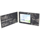 โบรชัวร์วิดีโอนามบัตร LCD การพิมพ์หน้าจอ LCD แบบกำหนดเองสำหรับโฆษณา