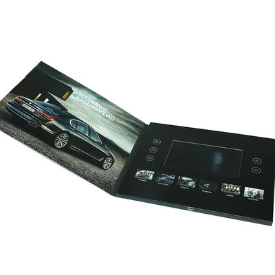Business Gift 5 &amp;quot;IPS หน้าจอวิดีโอโบรชัวร์, โบรชัวร์การ์ดวิดีโอ, แผ่นพับ LCD การ์ดโปรเจคเตอร์ 210x165 มม.
