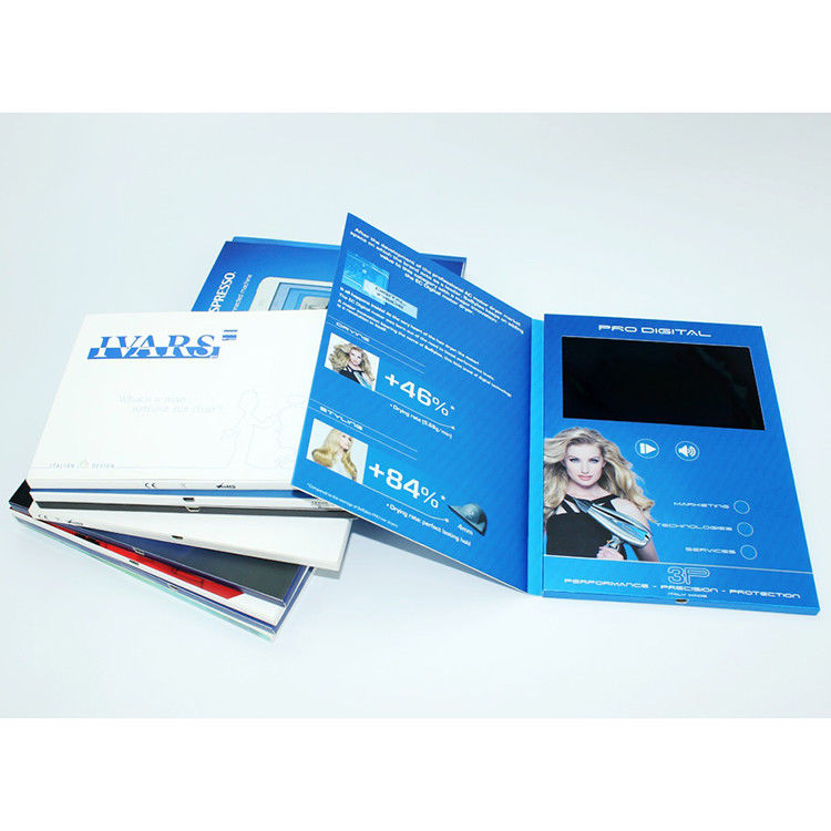 VIF 2018 Promotion Gift Video บัตรอวยพรการ์ดจอ LCD ขนาด 7 นิ้ว 512 MB สำหรับธุรกิจ