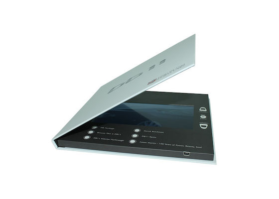 VIF Free Sample 7 Inch LCD Video Brochure Advertisement Video Booklet bult in 2GB memory load videos with LCD TFT Screen