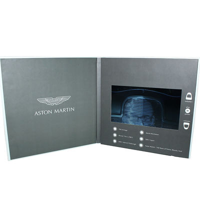 VIF Free Sample 7 Inch LCD Video Brochure Advertisement Video Booklet bult in 2GB memory load videos with LCD TFT Screen