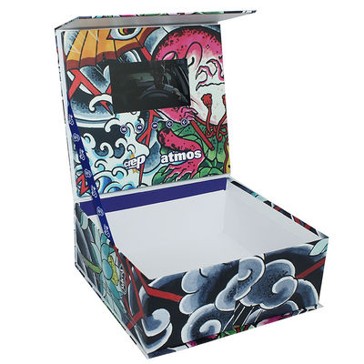 Portable Video Greeting Card VIF Business Promotion Video Brochure Box With USB Connection